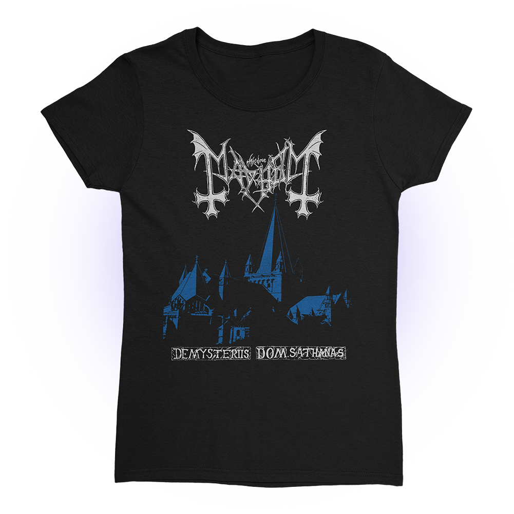 Mayhem (De Mysteriis Dom Sathanas Black) Fitted Girl T-Shirt