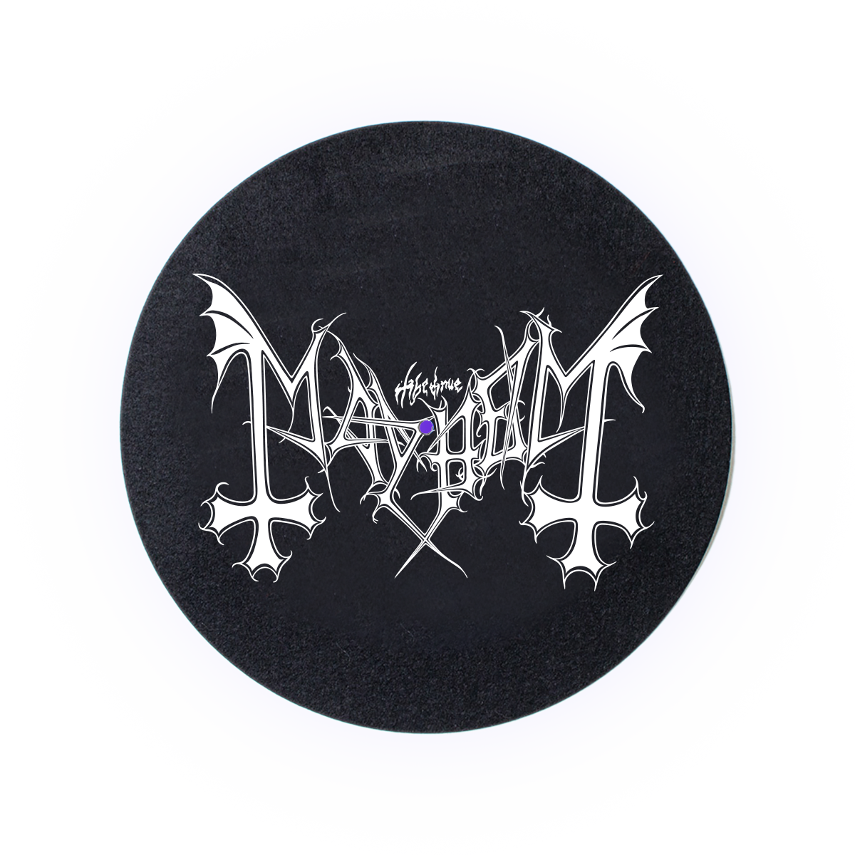 Mayhem (Logo) Slipmat