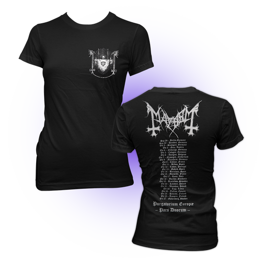 Mayhem (Altar EU Tour 2017) Girl Fitted T-Shirt