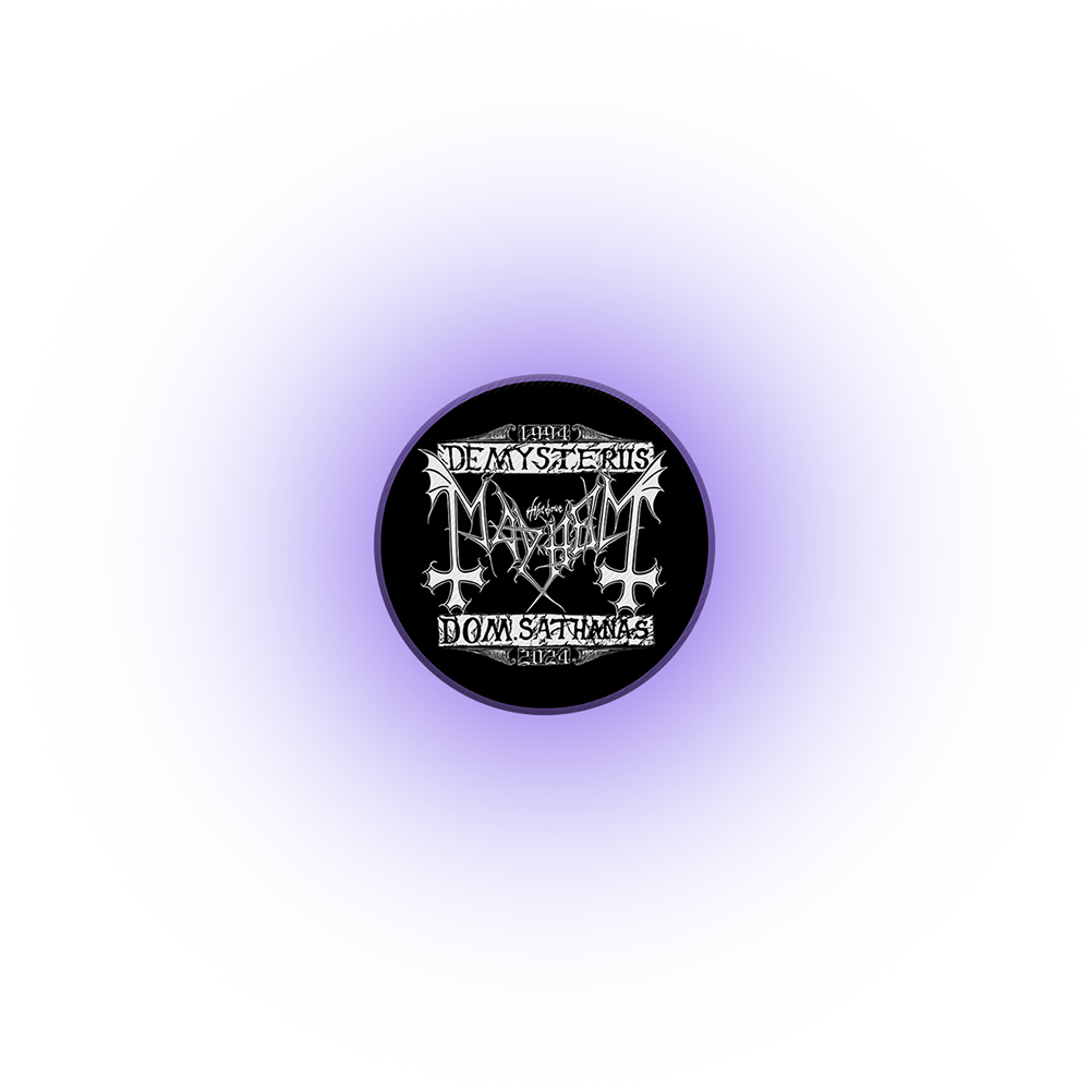 Mayhem (Logo Circle) Patch