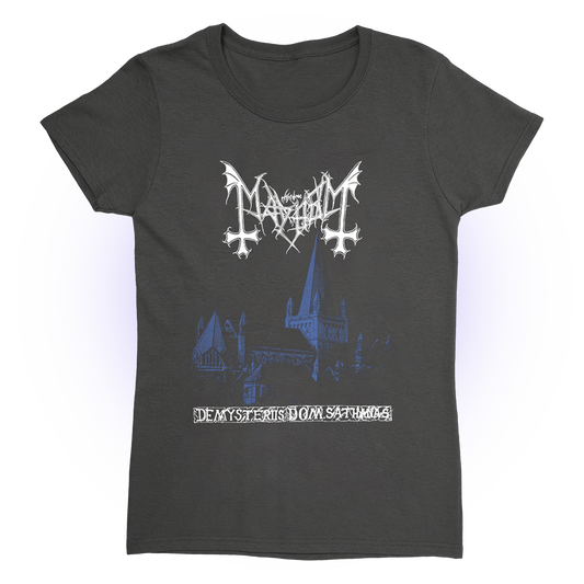 Mayhem (De Mysteriis Dom Sathanas Vintage) Fitted Girl T-Shirt